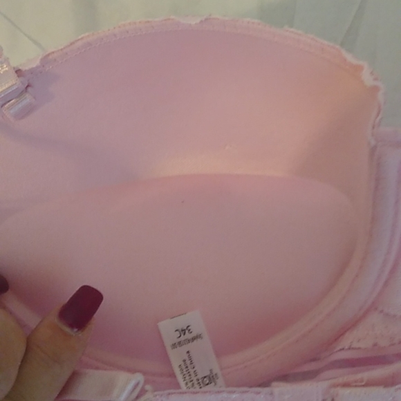 French Affair Multiway Push-up Bra + Panty Set, Pink, 34C/Medium - Picture 7 of 13